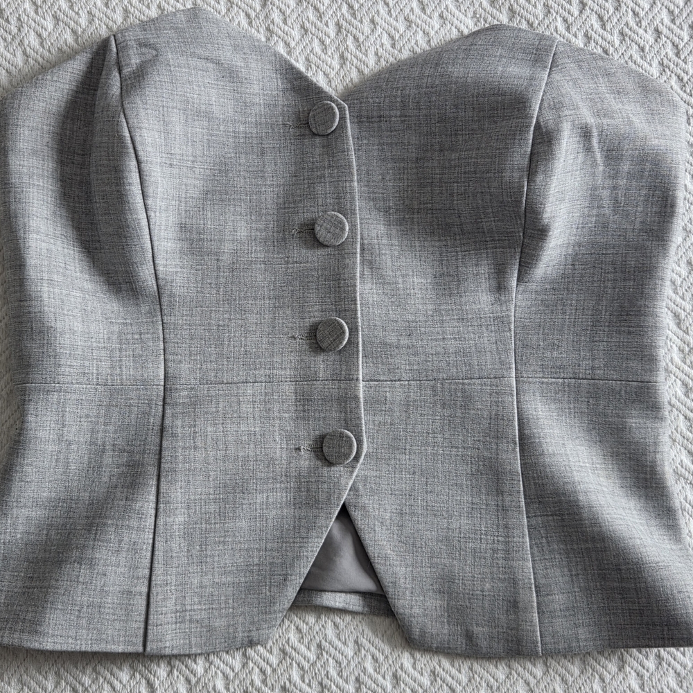 Dynamite Gray Vest for Men